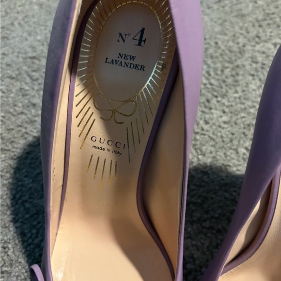 Gucci Lavender Heeled Shoes for Women - Picture 7 of 16